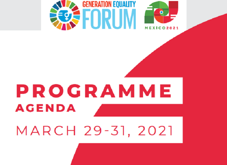 مشهد من منتدى جيل المساواة