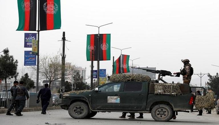 قوات الأمن الأفغانية في العاصمة كابول
