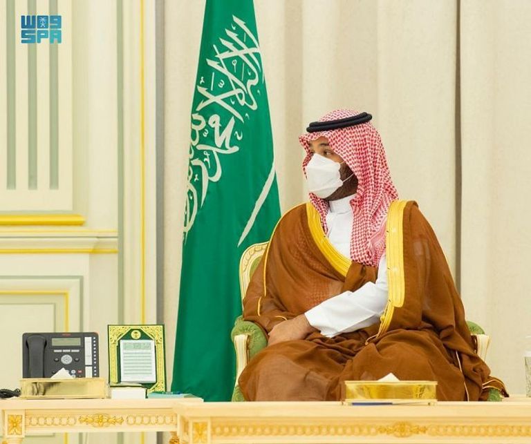 الأمير محمد بن سلمان ورئيس الوزراء العراقي