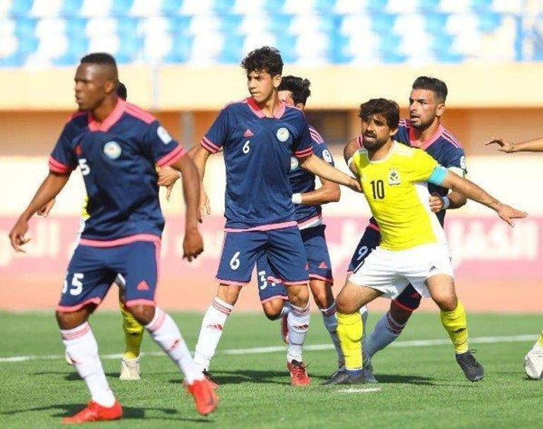 إحدى مباريات الدوري العراقي الشرطة يتقدم لوصافة جدول ترتيب الدوري العراقي