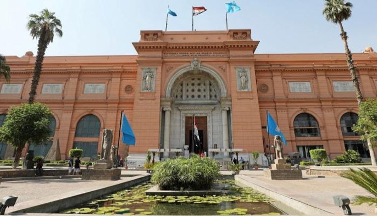 واجهة المتحف المصري بالتحرير