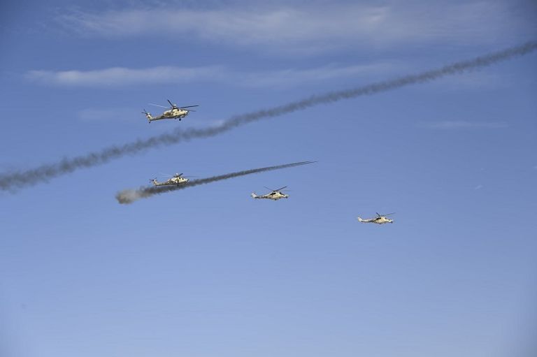 مناورة عسكرية للجيش الجزائري على الحدود مع دولة مالي