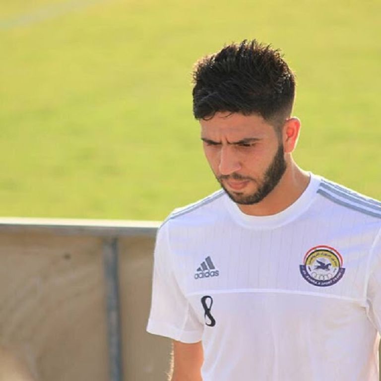 مهند عبد الرحيم كرار مهاجم الزوراء أيمن حسين لاعب القوة الجوية هداف الدوري العراقي