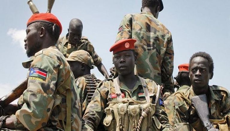 قوات من جيش جنوب السودان - أرشيفية