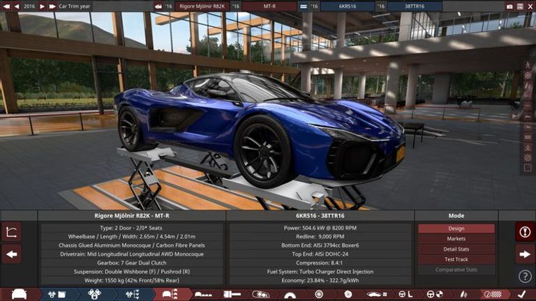 لعبة، Automation Car Company Tycoon لعبة RFactor 2