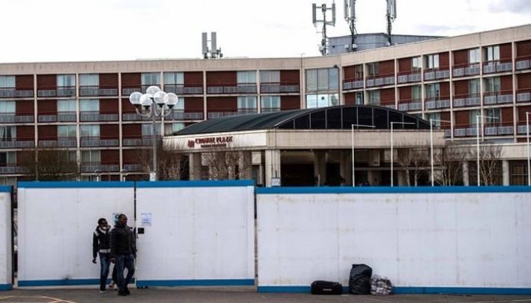 فندق يستخدم كمأوى للاجئين في بريطانيا