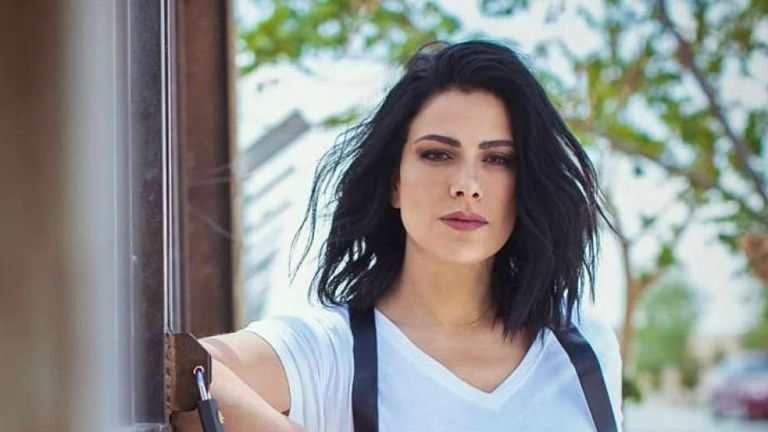 الفنانة الأردنية صبا مبارك جانب من فعاليات احتفالية موكب المومياوات الملكية