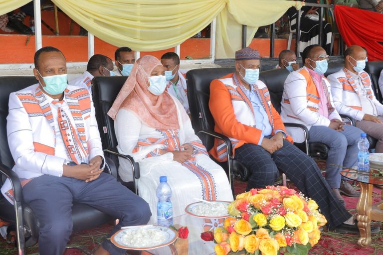 جانب من إحتفالات قومية سلطي بحضور عمدة العاصمة 