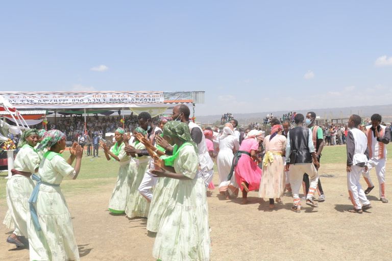 جانب من إحتفالات قومية سلطي بحضور عمدة العاصمة 