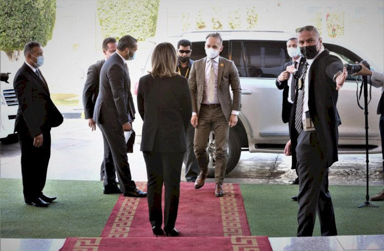 رئيس المجلس الرئاسي خلال استقباله رئيس وزراء مالطا في طرابلس