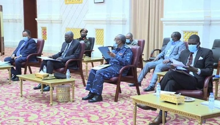 اجتماع اللجنة الوطنية العليا لمتابعة تنفيذ اتفاق جوبا لسلام السودان