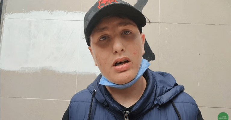 الطفل القاصر سعيد شتوان الرئيس الجزائري عبد المجيد تبون - أرشيفية