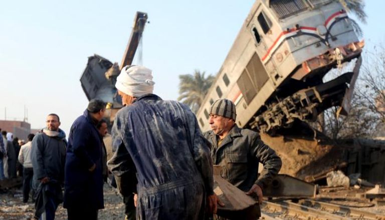  حادث قطاري سوهاج في مصر