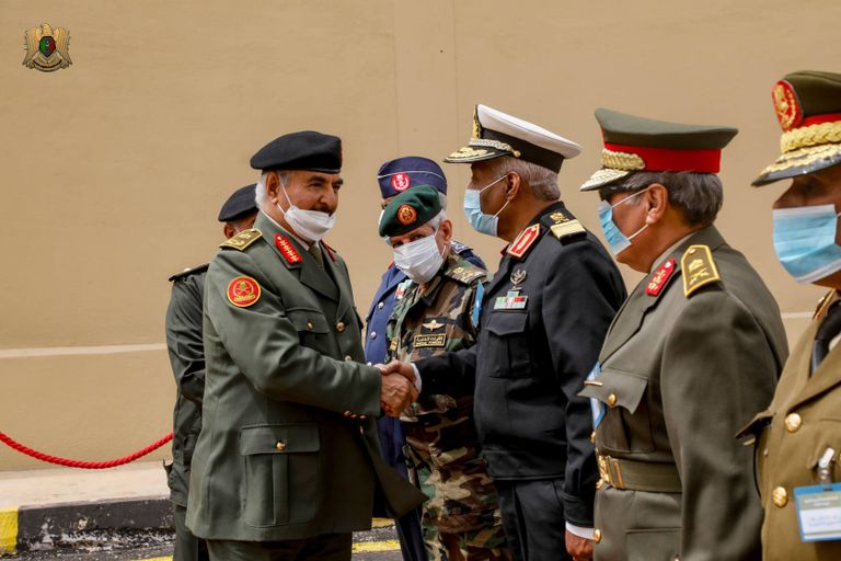 قيادات الجيش الليبي في الملتقى الأول للضباط