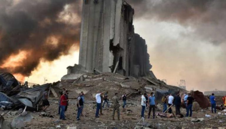 انفجار مرفأ بيروت في 4 أغسطس 2020