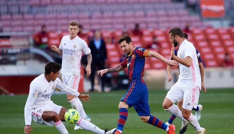 ريال مدريد ضد برشلونة 