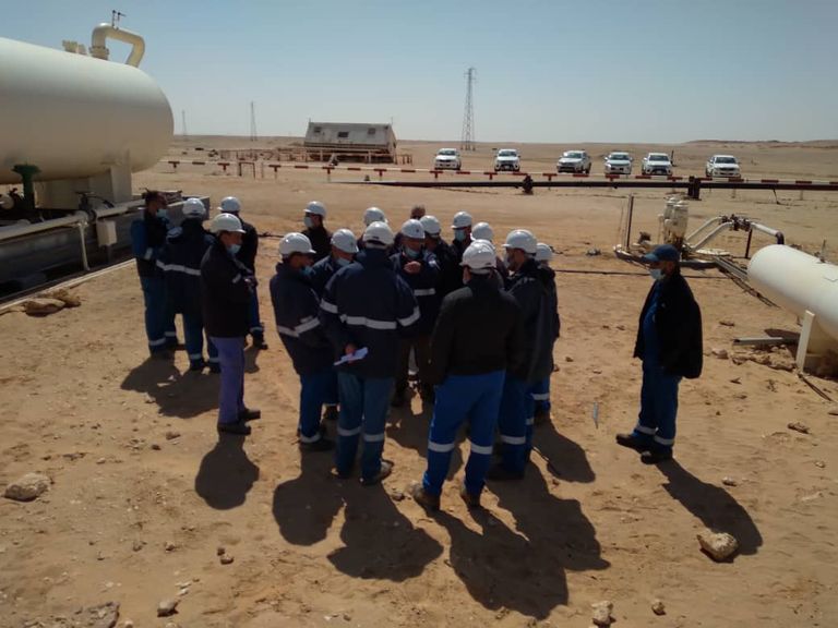 مجمع خزانات السدرة النفطي 