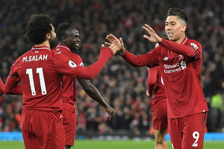 صلاح وماني وفيرمينيو محمد صلاح وماني وفيرمينيو