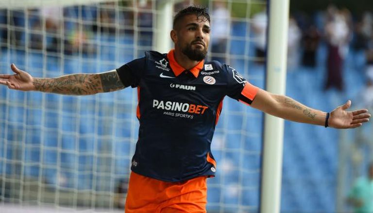 أندي ديلور لاعب مونبلييه الفرنسي