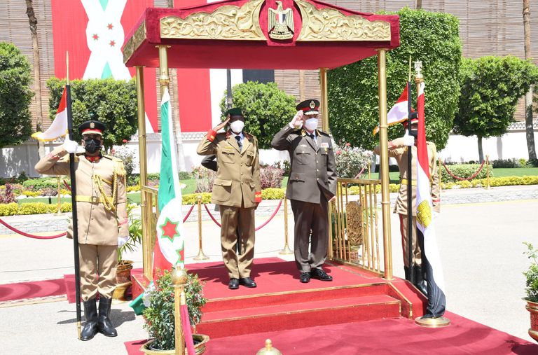 برتـوكول تعاون عسكرى مشترك بين مصر وبوروندي بروتوكول تعاون عسكري مشترك بين مـصر وبوروندي