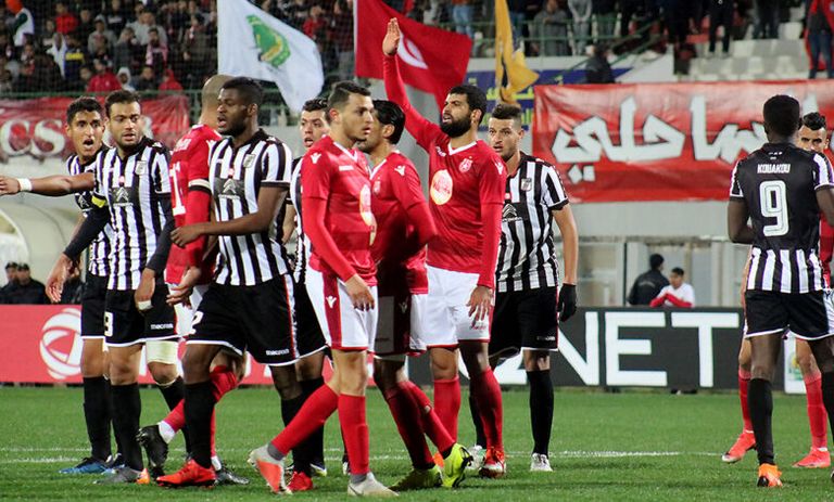 الصفاقسي ضد النجم الساحلي - صورة أرشيفية فراس شواط نجم الصفاقسي هداف الدوري التونسي