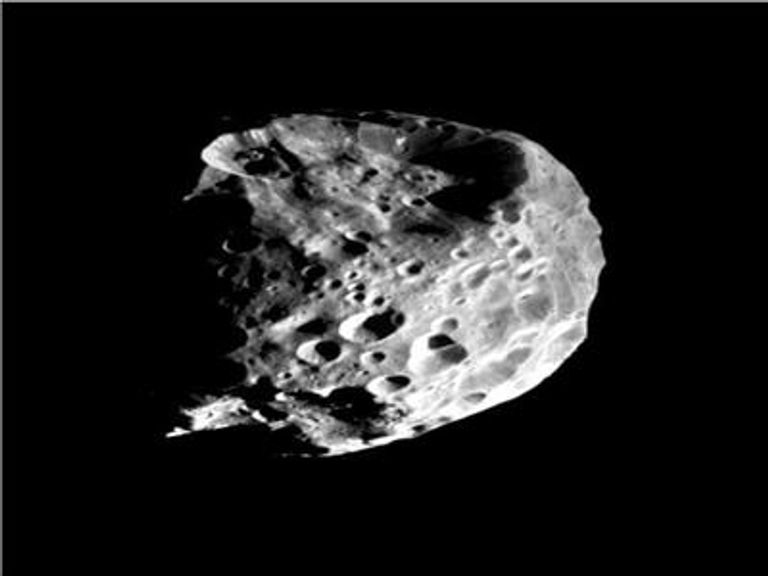 تخطيط يوضح موقع الكويكب 