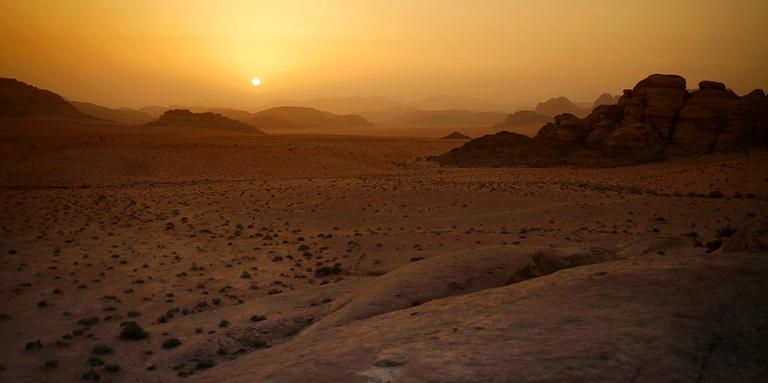 صحراء الأردن التي تشبه كوكب المريخ الأردن واجهة عربية لشركات الإنتاج بهوليوود