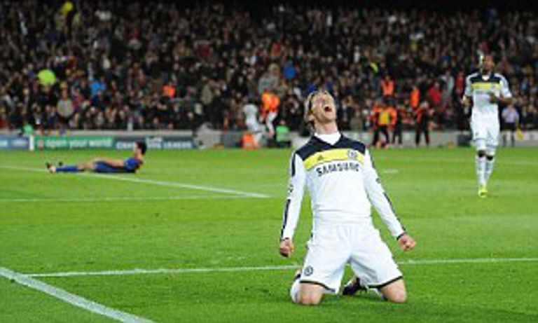 تشيلسي في مواجهة برشلونة في 2012 تشيلسي بطل أوروبا 2012