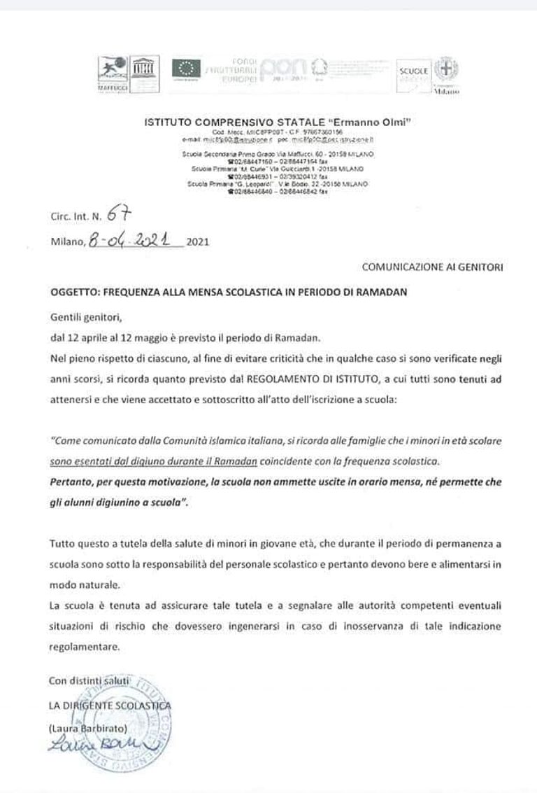 قرار مديرة المدرسة جاء بدافع الحفاظ على صحة الطلبة