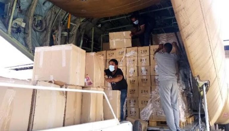 المساعدات الطبية المصرية تصل الجنوب الليبي
