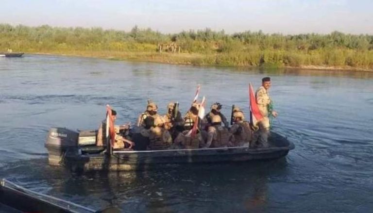 قوة أمنية تطارد داعش عند نهر دجلة- أرشيفية