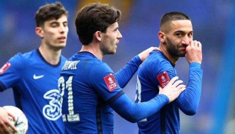 حكيم زياش مهاجم البلوز