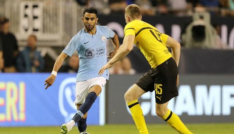 رياض محرز ضد بروسيا دورتموند
