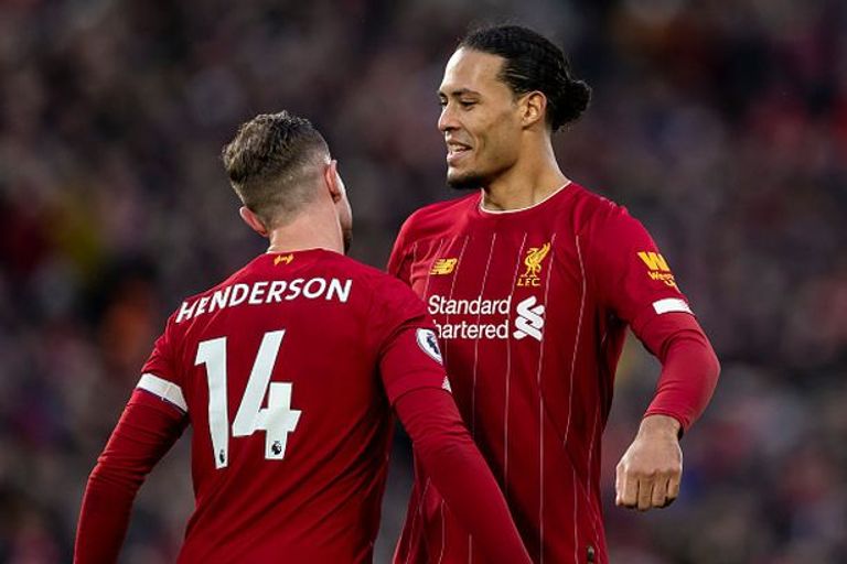 فيرجل فان دايك وجوردان هندرسون ليفربول وريال مدريد