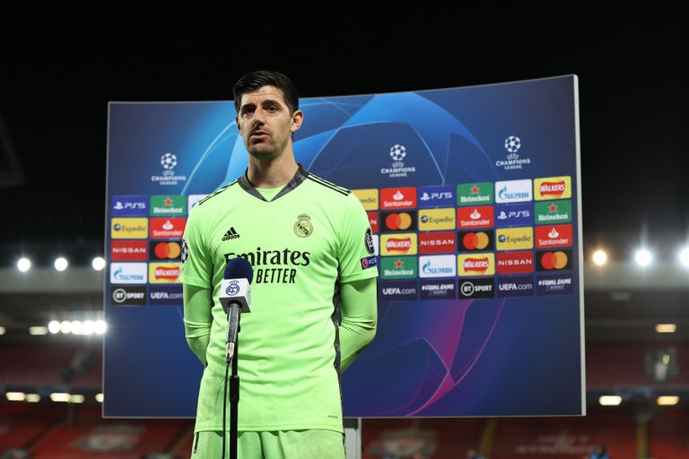 تيبو كورتوا  زين الدين زيدان