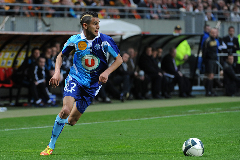 رياض محرز مع لوهافر الفرنسي محمد صلاح ورياض محرز