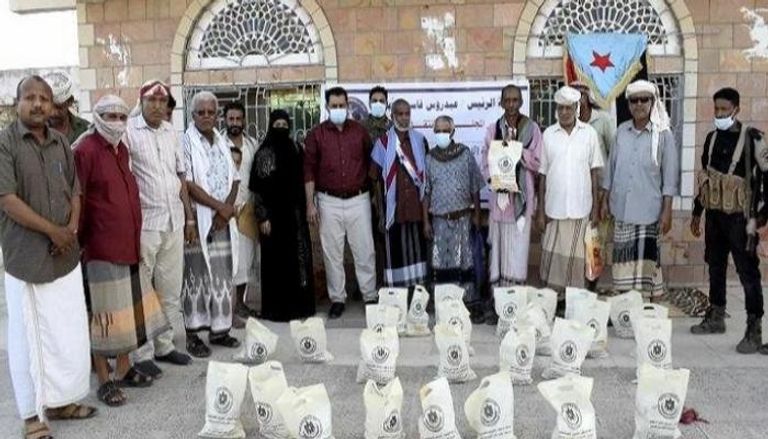جانب من حملة إفطار الصائم بشبوة اليمنية