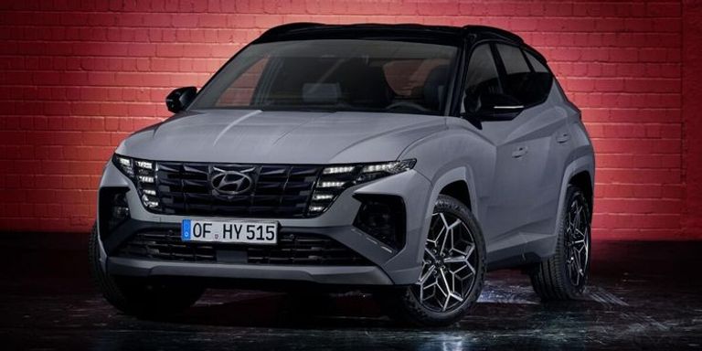 طراز هيونداي Hyundai Tucson N Line أكثر 10 سيارات أناقة في تصميم الشبكة الأمامية