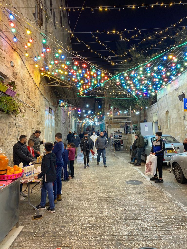 زينة في باب حطة بالقدس