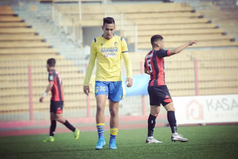 أحمد نذير بن بوعلي مواجهة من الدوري الجزائري