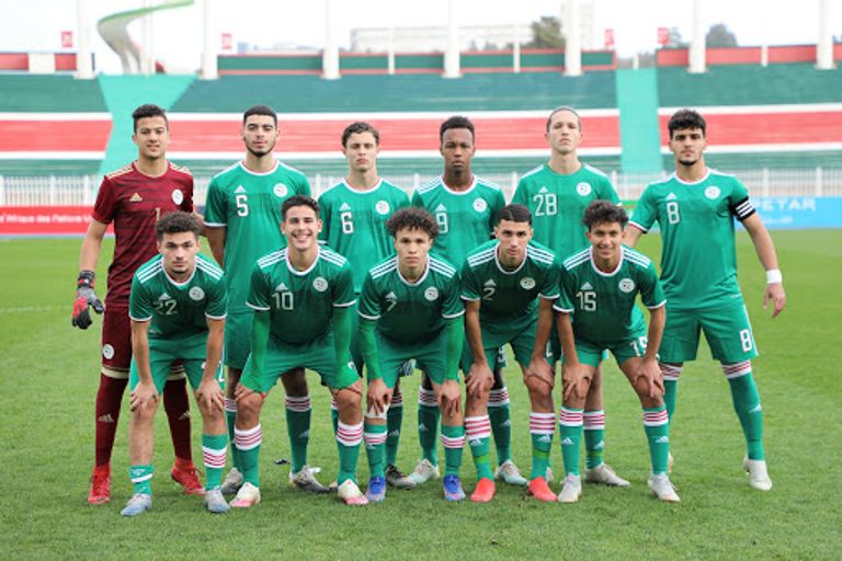 منتخب الجزائر للناشئين شرف الدين عمارة