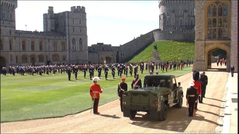 بدء مراسم جنازة الأمير فيليب