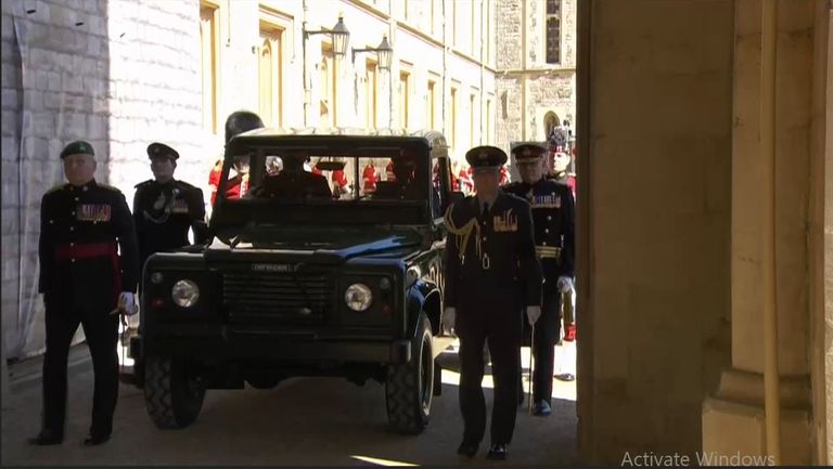 بدء مراسم جنازة الأمير فيليب