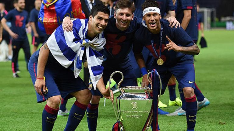 ثلاثية MSN في برشلونة