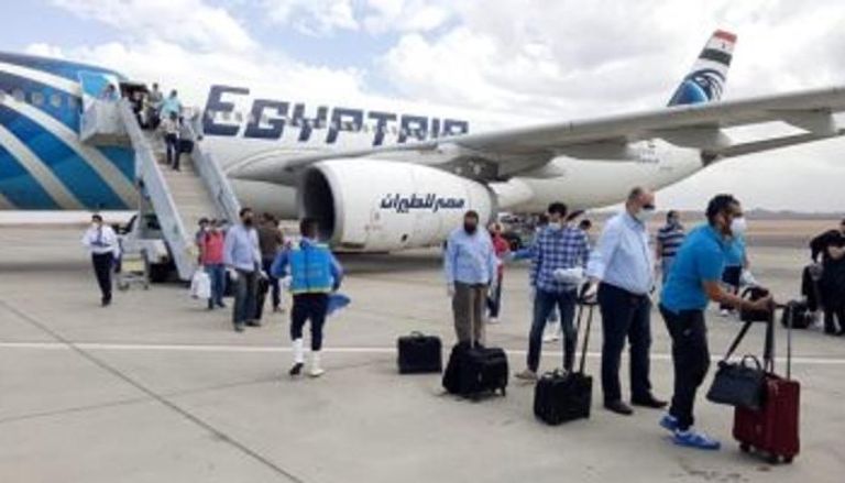 حركة المطار في مصر