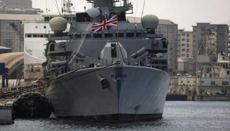 سفينة حربية بريطانية - أرشيفية