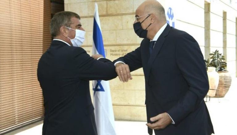 وزير الخارجية الإسرائيلي ونظيره اليوناني- أرشيفية