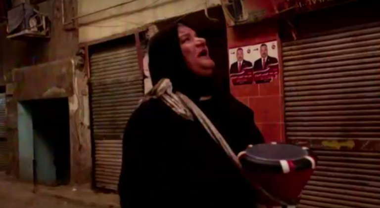 المسحراتية المصرية دلال عبدالقادر