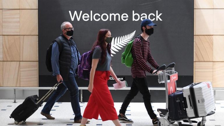 أول أيام السفر دون حجر بين أستراليا ونيوزيلندا