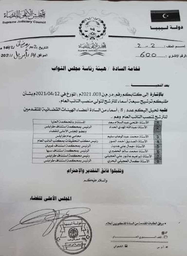 المحكمة العليا في ليبيا- أرشيفية